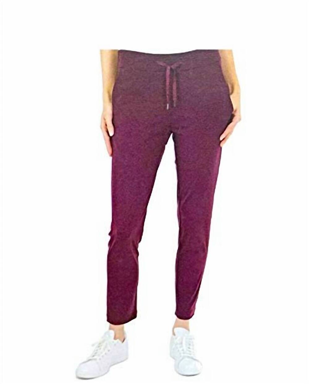 NEW TUFF ATHLETICS women's jogger pants in fig
